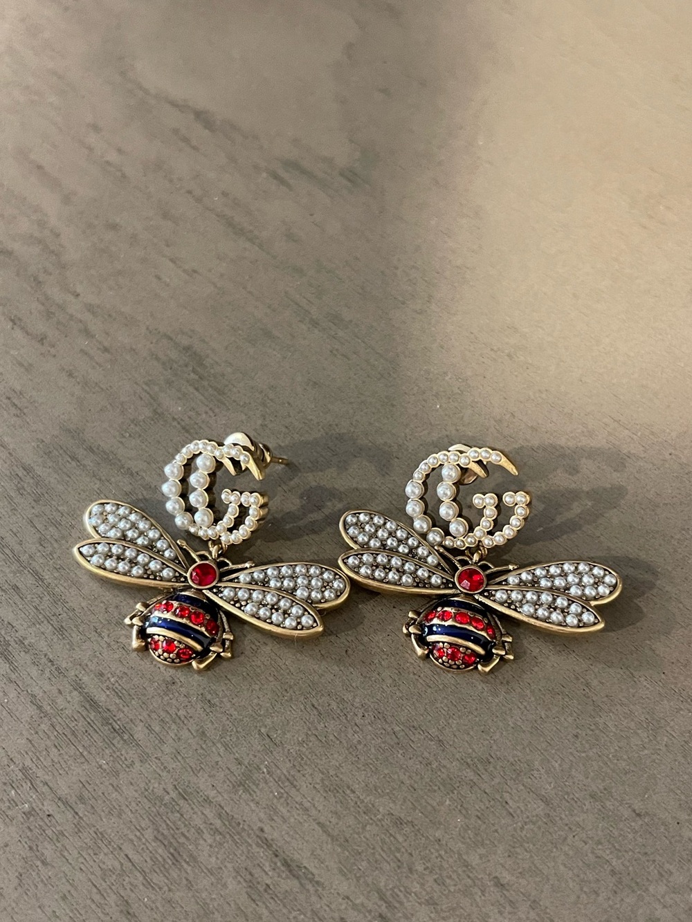 GG Inspired Bee Earrings